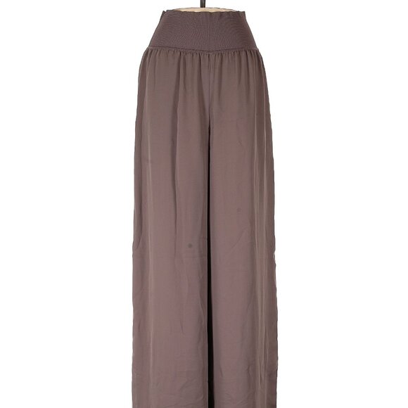 Babaton smocked waist taupe wide pants size XS - Picture 1 of 7